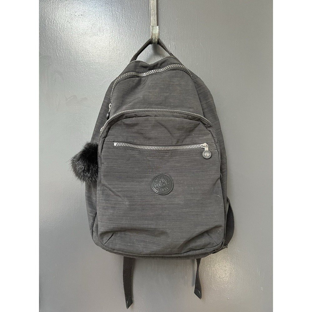 Kipling Clas Seoul backpack Large True Dazz Black With Keychain